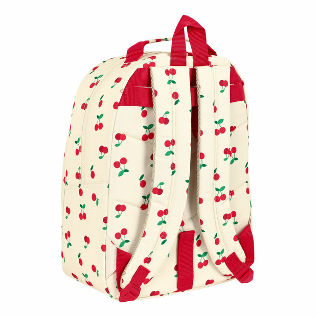 School Bag Safta Cherry Beige (32 x 42 x 15 cm)