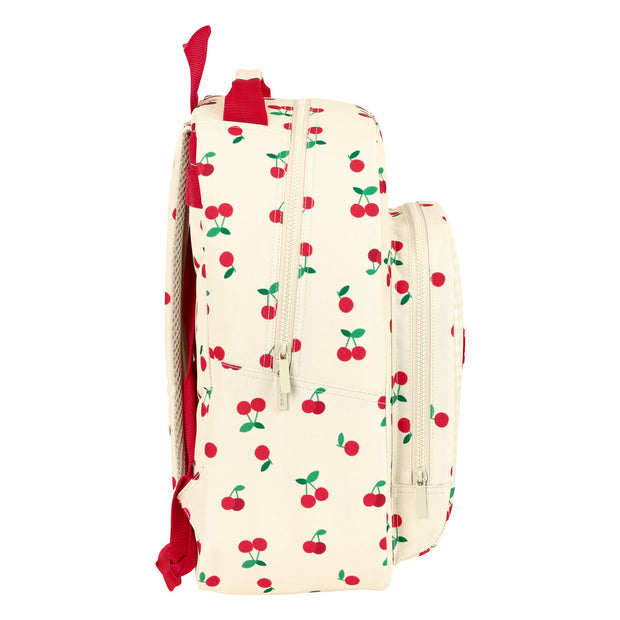 School Bag Safta Cherry Beige (32 x 42 x 15 cm)