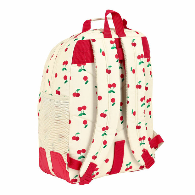 School Bag Safta Cherry Beige (32 x 42 x 15 cm)