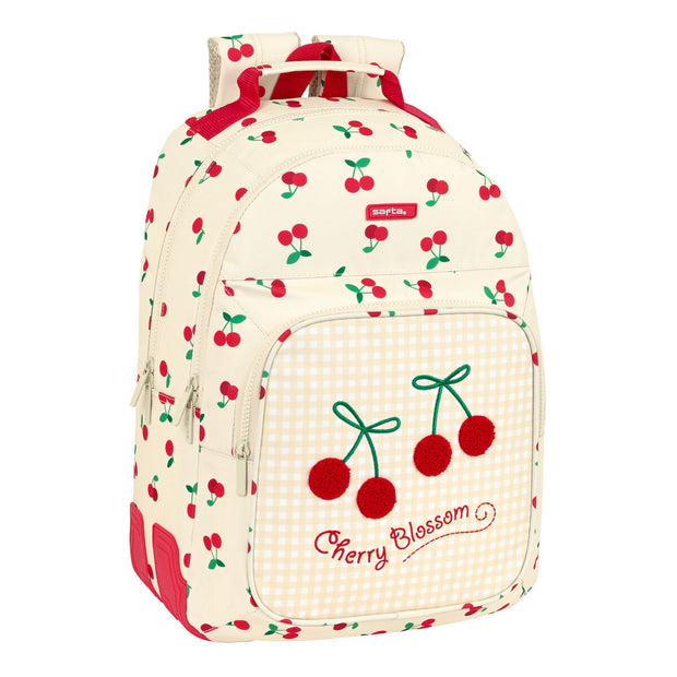 School Bag Safta Cherry Beige (32 x 42 x 15 cm)