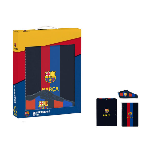 Stationery Set F.C. Barcelona 3 Pieces