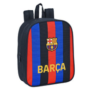 School Bag F.C. Barcelona Maroon Navy Blue (22 x 27 x 10 cm)