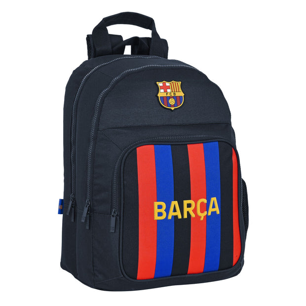 School Bag F.C. Barcelona Maroon Navy Blue (32 x 42 x 16 cm)