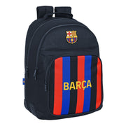 School Bag F.C. Barcelona Maroon Navy Blue (32 x 42 x 15 cm)