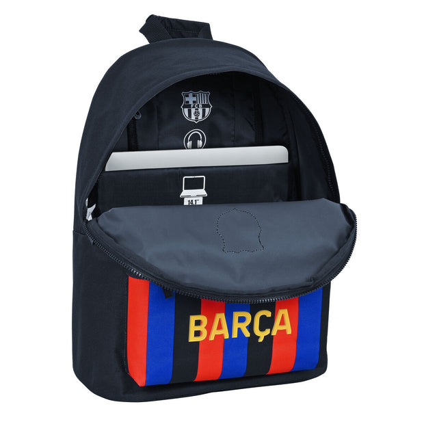 Laptop Backpack F.C. Barcelona Maroon Navy Blue (31 x 41 x 16 cm)