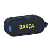 Triple Carry-all F.C. Barcelona Maroon Navy Blue (21 x 8.5 x 7 cm)