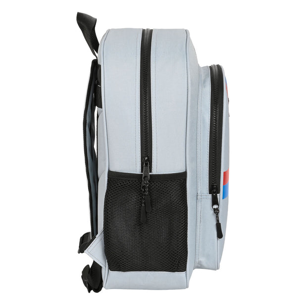 School Bag F.C. Barcelona Grey (32 x 38 x 12 cm)