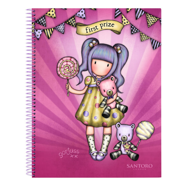 Notebook Gorjuss First prize Lilac A4