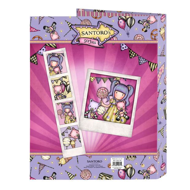 Ring binder Gorjuss First prize Lilac A4 (26.5 x 33 x 4 cm)