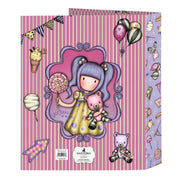 Ring binder Gorjuss First prize Lilac A4 (27 x 33 x 6 cm)