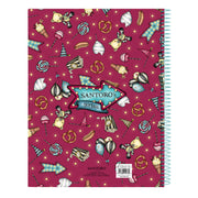 Notebook Gorjuss Fireworks Maroon A4