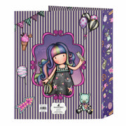 Ring binder Gorjuss Up and away Purple A4 (27 x 33 x 6 cm)