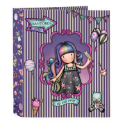 Ring binder Gorjuss Up and away Purple A4 (27 x 33 x 6 cm)