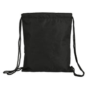 Backpack with Strings Sevilla Fútbol Club Teen Black (35 x 40 x 1 cm)