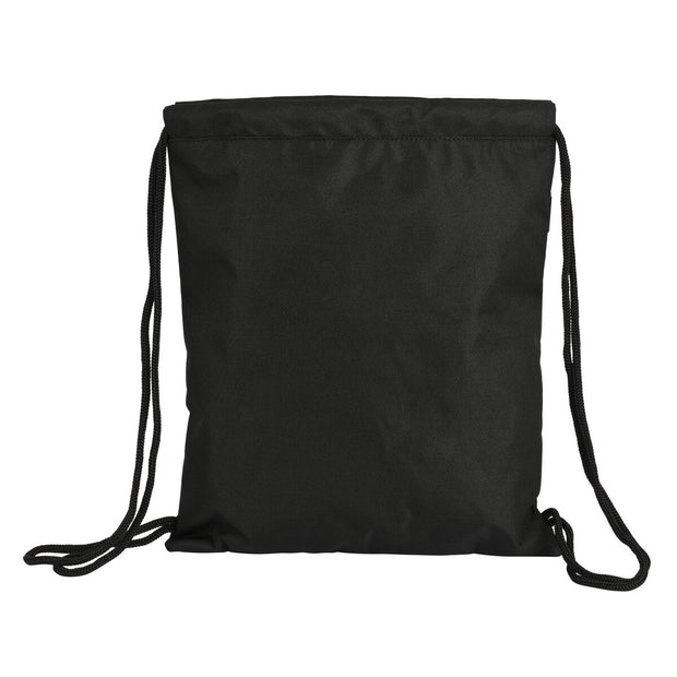 Backpack with Strings Sevilla Fútbol Club Teen Black (35 x 40 x 1 cm)