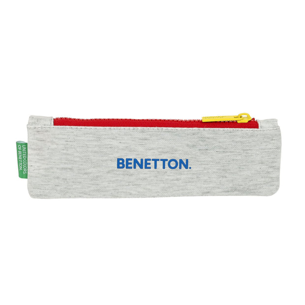 School Case Benetton Pop Grey (20 x 6 x 1 cm)