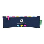 School Case Benetton Love Navy Blue (20 x 6 x 1 cm)