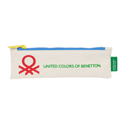 School Case Benetton Topitos White (20 x 6 x 1 cm)