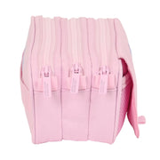 Triple Carry-all Benetton Pink Pink (21,5 x 10 x 8 cm)