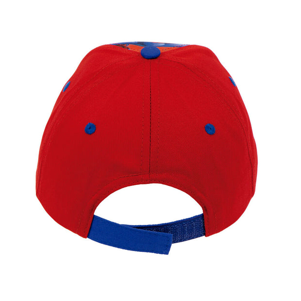 Kinderkappe Spiderman Great power Rot Blau (48-51 cm)