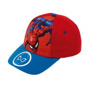 Kinderkappe Spiderman Great power Rot Blau (48-51 cm)