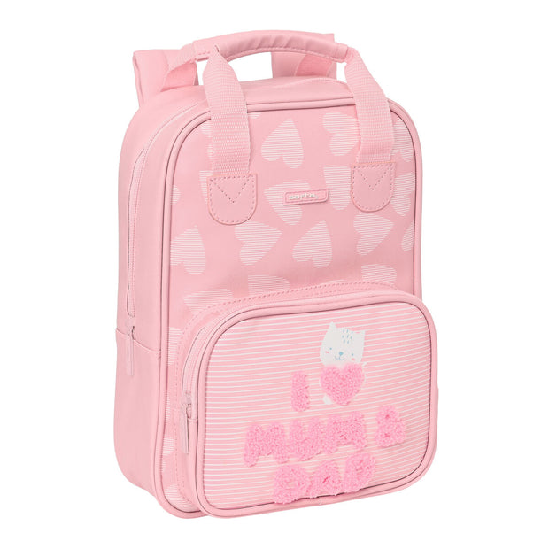 Child bag Safta Love Pink (20 x 28 x 8 cm)