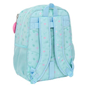 School Bag Glow Lab Cute doll Light Blue (31 x 41 x 14 cm)