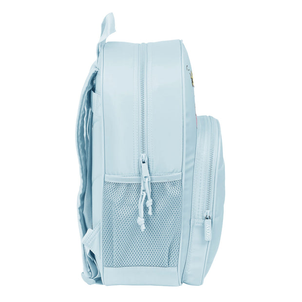 School Bag Safta Snoopy Light Blue (15 L)