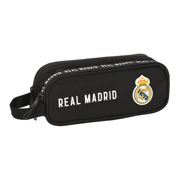 Double Carry-all Safta Real Madrid Black (21 x 6 x 8 cm)