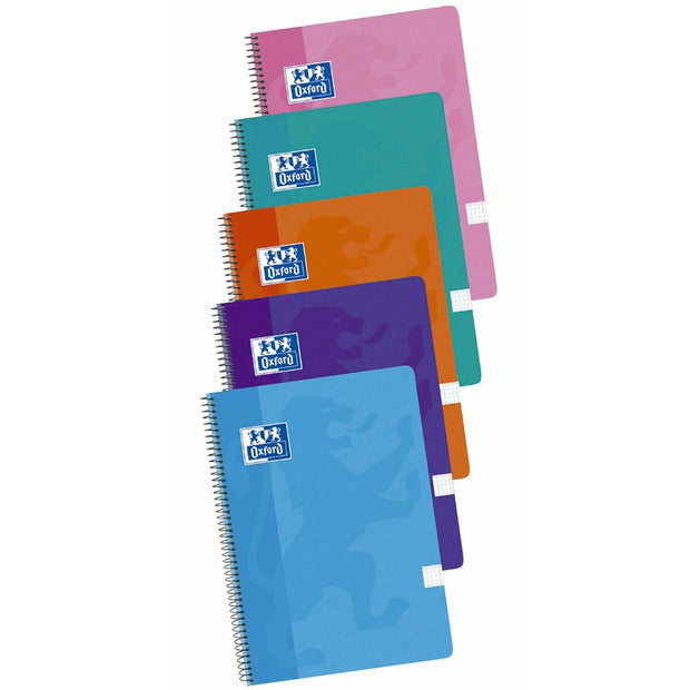 Notebook Oxford Multicolour A4 5 Units