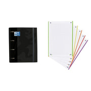 Ring binder Oxford Classic Europeanbinder Black A4