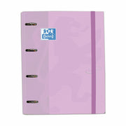 Ring binder Oxford Touch Europeanbinder A4 Light mauve