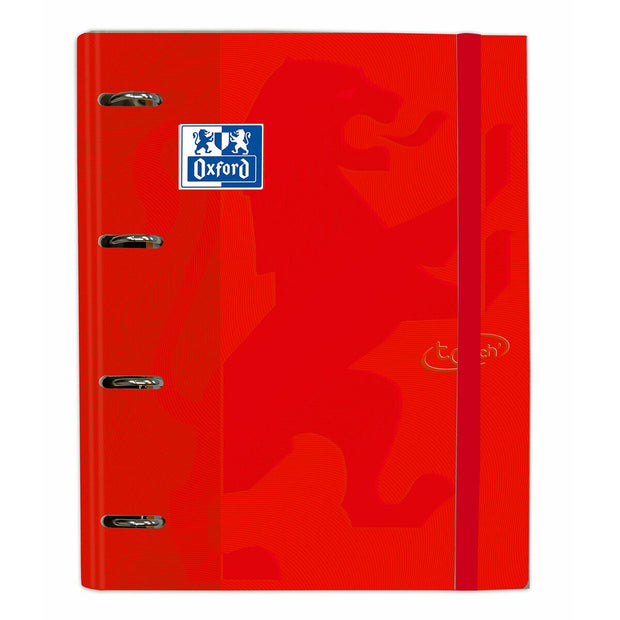 Ring binder Oxford Touch Europeanbinder Red A4