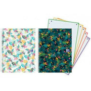 Notebook Oxford Europeanbook 5 Blossom A4 5 mm 120 Sheets Hard cover Spiral (5 Units)