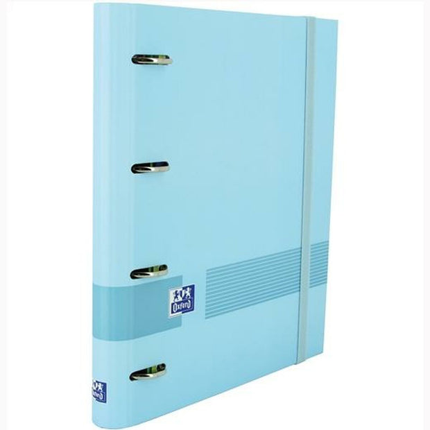 Ring binder Oxford Europeanbinder Light Blue A4