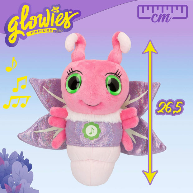 Fluffy toy Glowies Pink (27 cm)