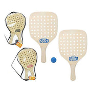 Beach Spades with Ball Sport 12 mm Wood