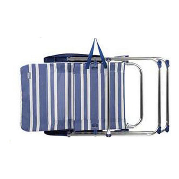 Folding Chair Mykonos Beach Aluminium Striped (61 X 69 X 108 cm)