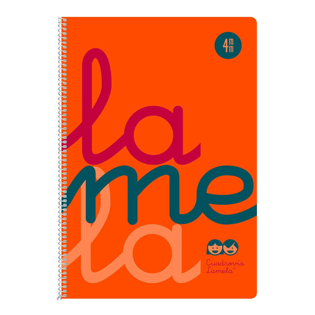 Notebook Lamela Orange A4 5 Units