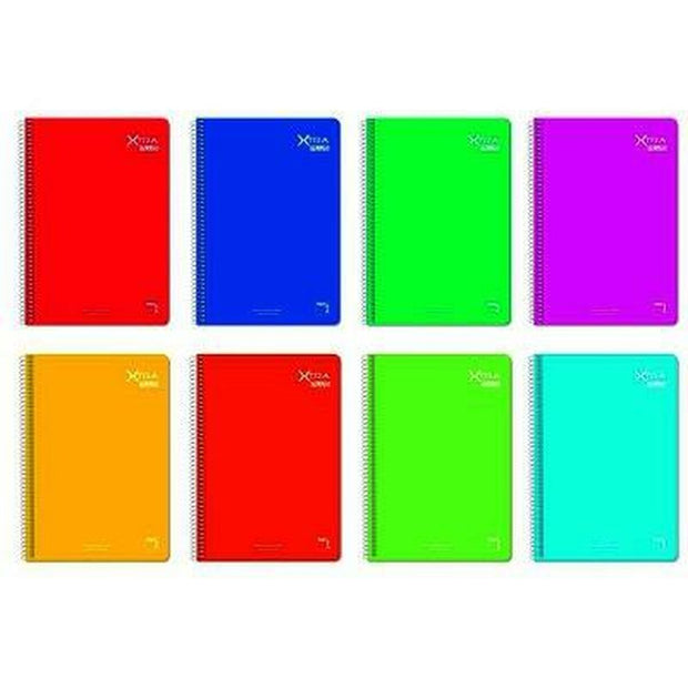 Notebook Pacsa 80 Sheets Din A4 (5 Units)