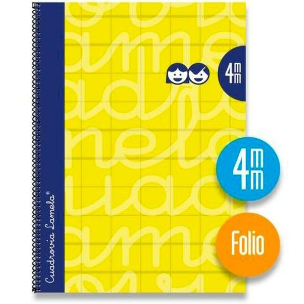 Notebook Lamela Yellow A4 5 Units