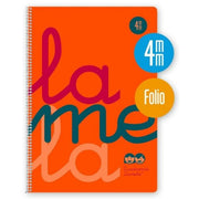 Notebook Lamela Orange A4 5 Units