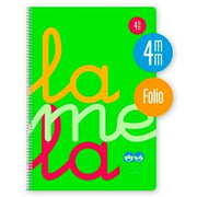 Notebook Lamela Green A4 5 Units