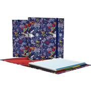 Ring binder Grafoplas Carpebook Star Dark blue A4 (2 Units)