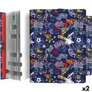 Organiser Folder Grafoplas Star Multicolour 12 Seperators