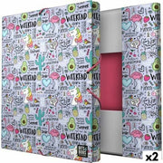 Folder Grafoplas Bits & Bobs Fantasy Rubber Din A4 (2 Units)