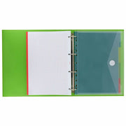 Ring binder Grafoplas Carpebook Green (32 x 28 x 4 cm)