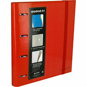 Ring binder Grafoplas Carpebook Red (32 x 28 x 4 cm)