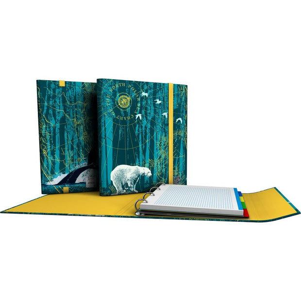 Ring binder Grafoplas Carpeplús North Polar Blue A4