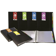 Organiser Folder Grafoplas In & Out Black Spiral